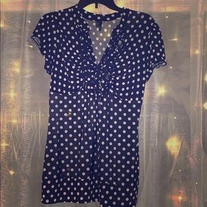 Polka dot top